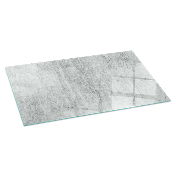 Vetro sotto stufa con texture effetto cemento in stile industriale