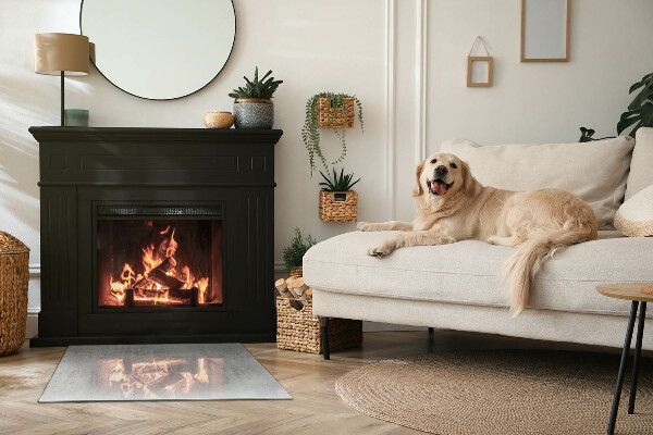 Vetro sotto stufa con texture effetto cemento in stile industriale