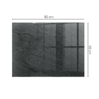 Vetro sotto stufa rettangolare con motivo effetto pavimentazione in pietra