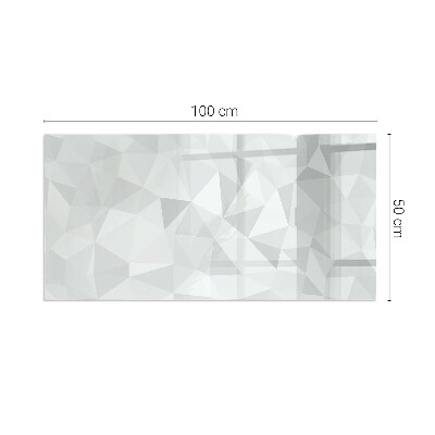 Vetro sotto stufa Design astratto in forme
