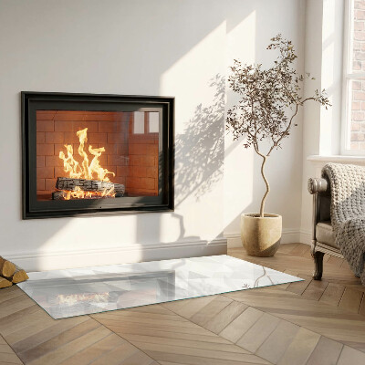 Vetro sotto stufa Design astratto in forme