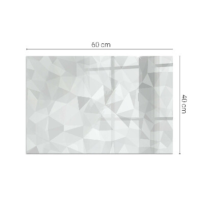 Vetro sotto stufa Design astratto in forme