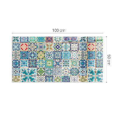 Vetro sotto stufa Mosaici di varie forme