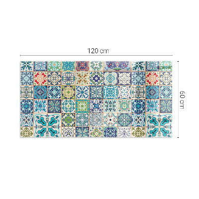 Vetro sotto stufa Mosaici di varie forme