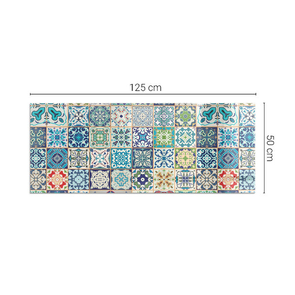 Vetro sotto stufa Mosaici di varie forme