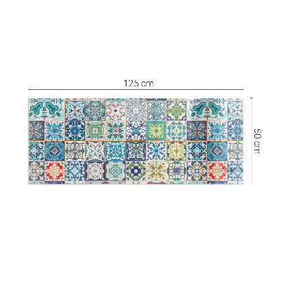 Vetro sotto stufa Mosaici di varie forme