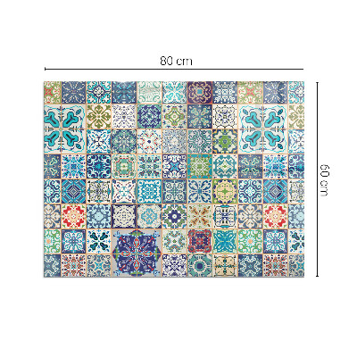 Vetro sotto stufa Mosaici di varie forme
