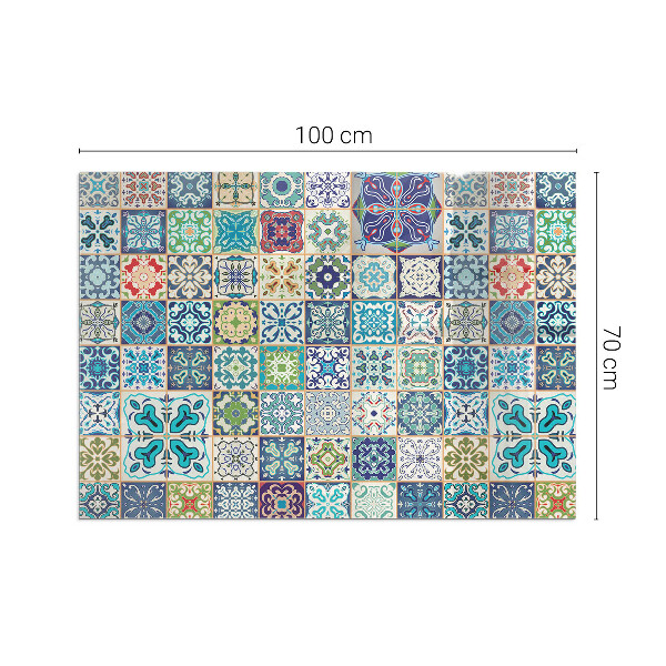Vetro sotto stufa Mosaici di varie forme