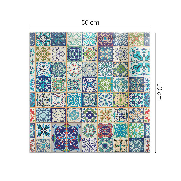 Vetro sotto stufa Mosaici di varie forme
