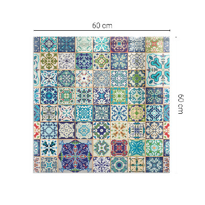 Vetro sotto stufa Mosaici di varie forme