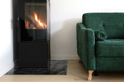 Vetro sotto stufa rettangolare con motivo in pietra naturale