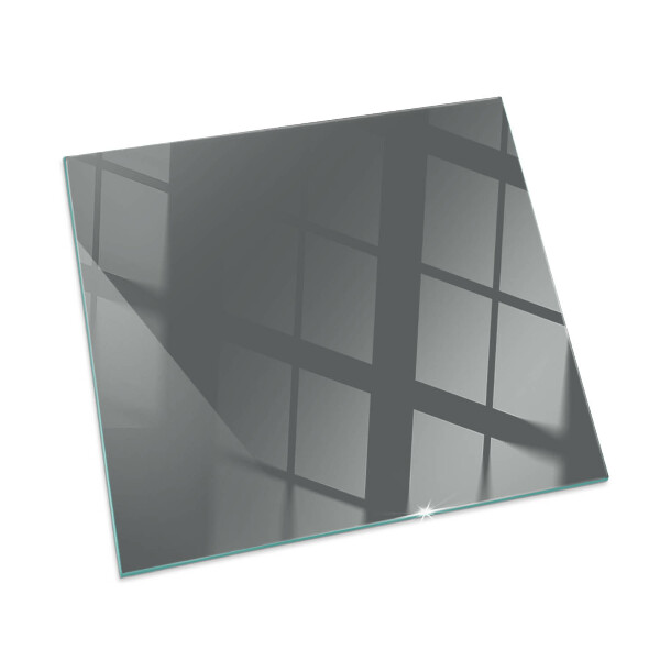 Vetro sotto stufa rettangolare Colore Grigio-marrone