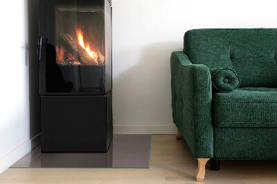 Vetro sotto stufa rettangolare Colore beige