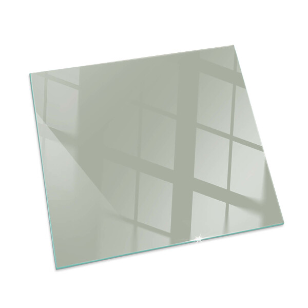 Vetro sotto stufa Colore grigio-verde
