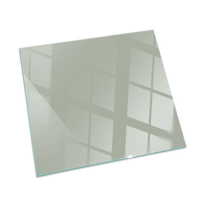 Vetro sotto stufa Colore grigio-verde