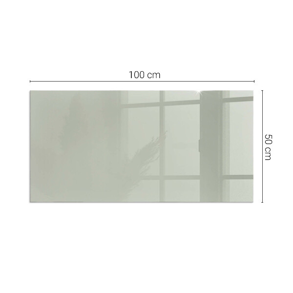 Vetro sotto stufa Colore grigio-verde