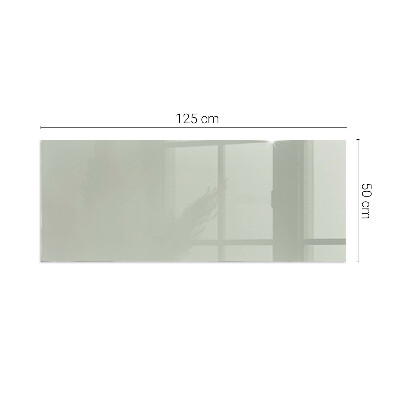 Vetro sotto stufa Colore grigio-verde