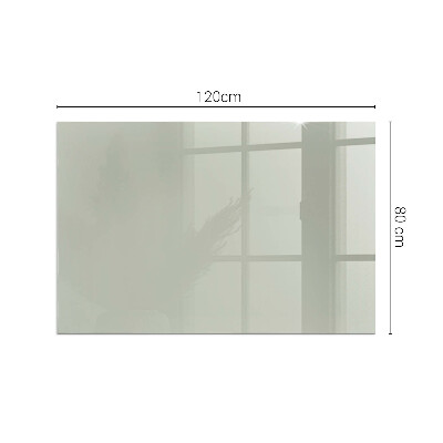 Vetro sotto stufa Colore grigio-verde