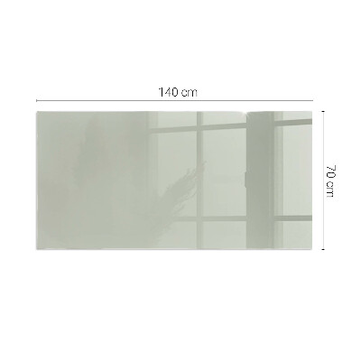 Vetro sotto stufa Colore grigio-verde