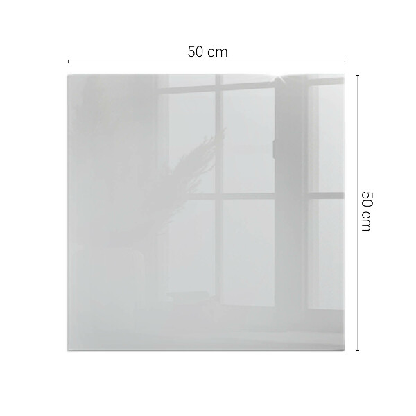 Vetro sotto stufa Colore grigio