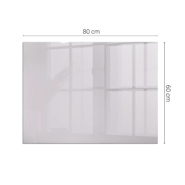 Vetro sotto stufa Colore viola chiaro