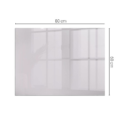 Vetro sotto stufa Colore viola chiaro