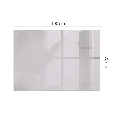 Vetro sotto stufa in colore viola chiaro