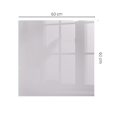 Vetro sotto stufa in colore viola chiaro