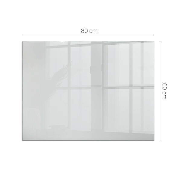 Vetro sotto stufa di colore grigio