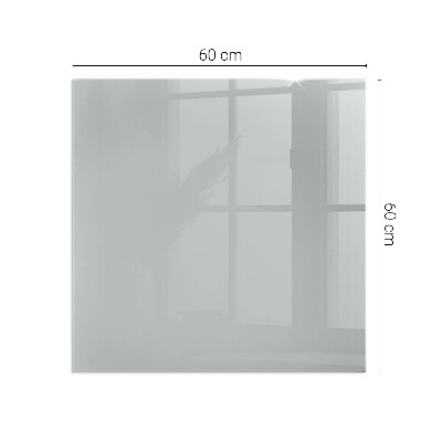 Vetro sotto stufa Colore grigio chiaro