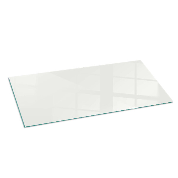 Vetro sotto stufa rettangolare di colore avorio