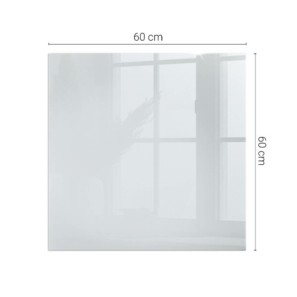 Vetro sotto stufa Colore grigio chiaro