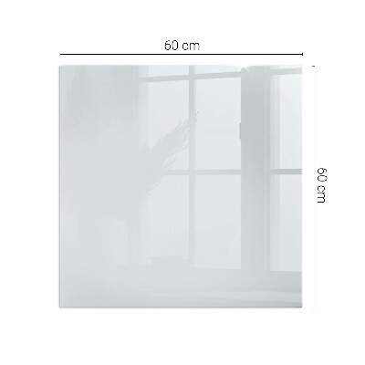 Vetro sotto stufa Colore grigio chiaro