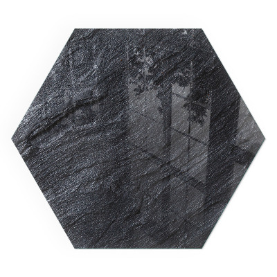 Vetro sotto stufa esagonale Schema di struttura rocciosa