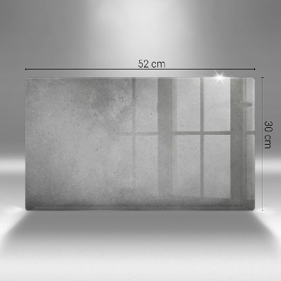 Piatto per candele con sfondo a texture effetto cemento