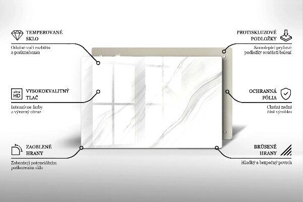 Piatto per candele con finitura in marmo delicato