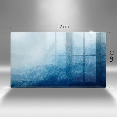 Piatto per candele con motivo a sfondo astratto