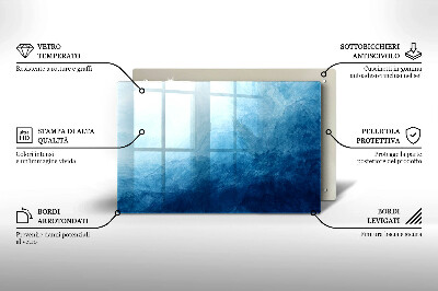 Piatto per candele con motivo a sfondo astratto