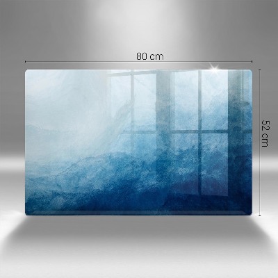 Piatto per candele con motivo a sfondo astratto