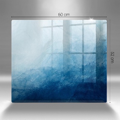 Piatto per candele con motivo a sfondo astratto