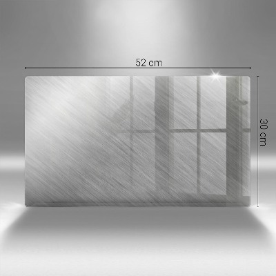 Piatto per candele con motivo a texture metallica