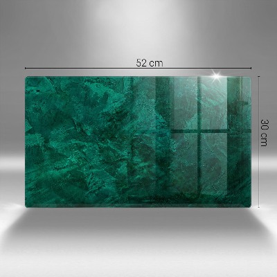 Piastra in vetro per candele tombali con decorazione a texture di sfondo in stile pietra