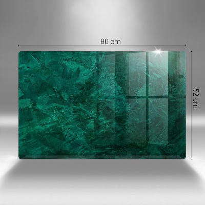 Piastra in vetro per candele tombali con decorazione a texture di sfondo in stile pietra