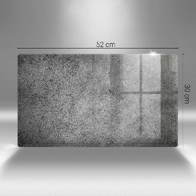 Piatto per candele con finitura effetto pietra cemento