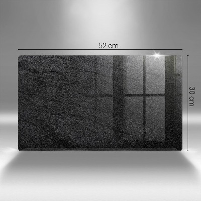 Piastra in vetro per candele tombali con finitura effetto pietra