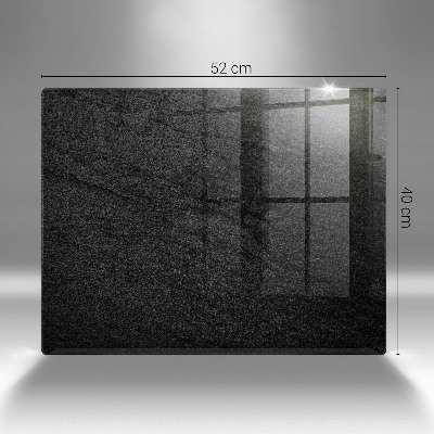 Piastra in vetro per candele tombali con motivo a struttura rocciosa