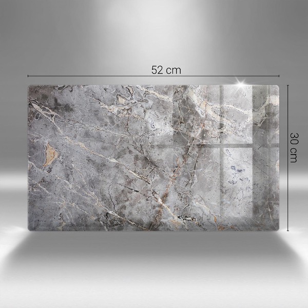 Piatto per candele con struttura in pietra