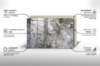 Piatto per candele con struttura in pietra