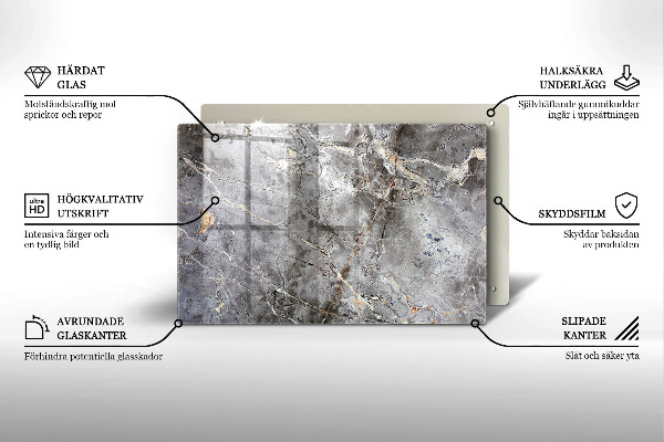 Piatto per candele con struttura in pietra