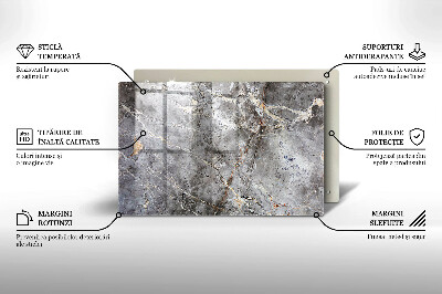 Piatto per candele con struttura in pietra